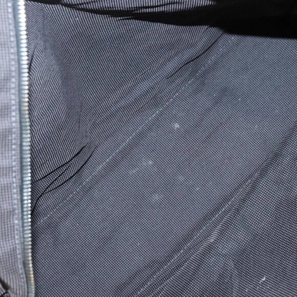 HERMES Her Line Tote Bag Canvas Gray Silver Auth 132562 - Picture 12 of 16